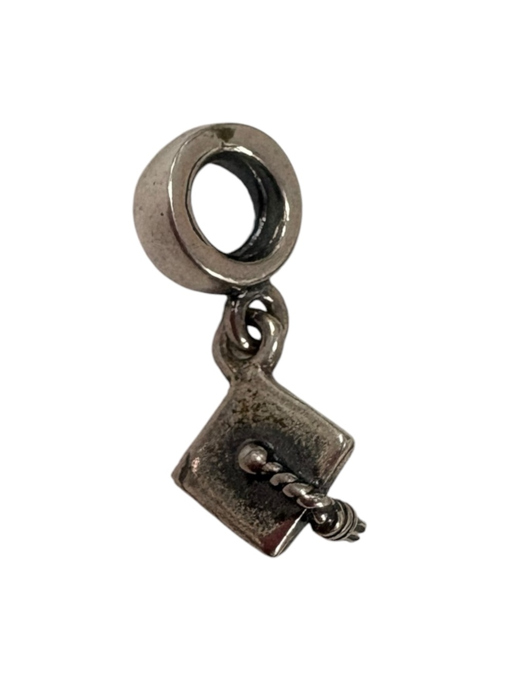 Pandora Silver Graduation Cap Dangle Charm - Silver